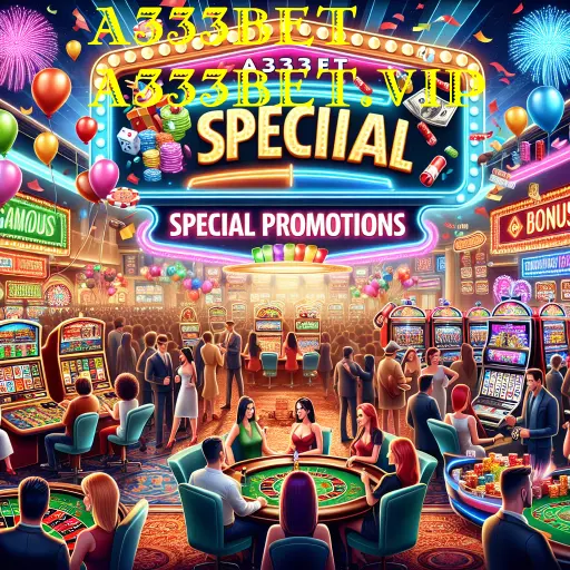 Descubra as Promoções Especiais da a333bet e Aumente Seus Ganhos